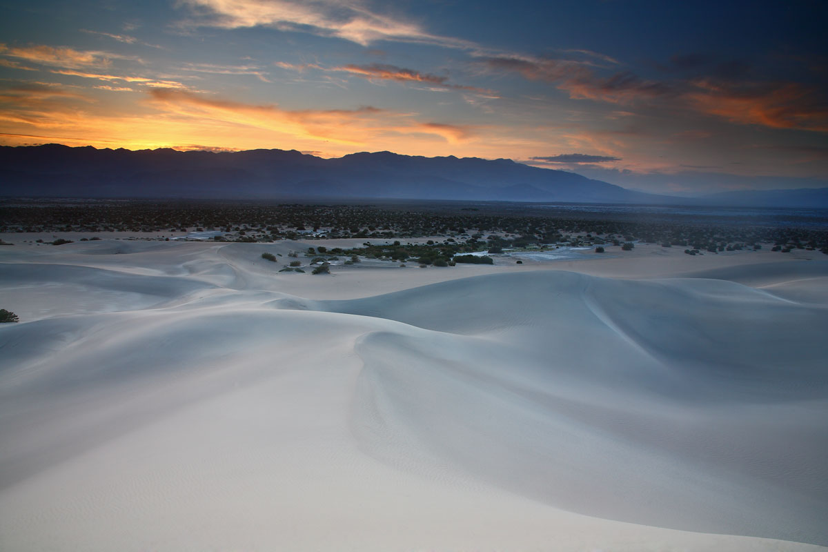 Dunes Sunset Death Valley National Park