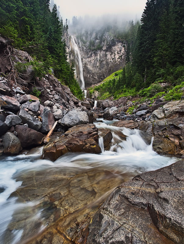 “Lower Comet Falls” | Mt Rainier National Park – Ashford, Washinton