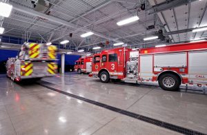 Columbus Firehouse #3 truck Bay