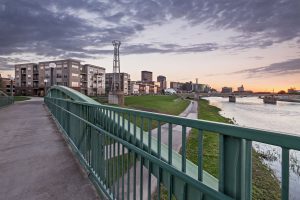 Water Street District Walking Bridge