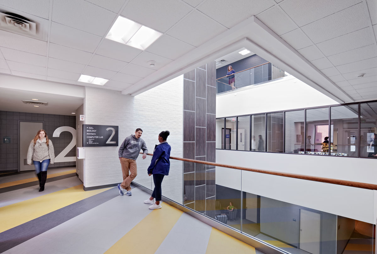 Westminster College Hoyt Hall | BHDP Renovation