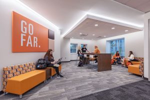 BGSU Study study and collaboration Space. University Hall